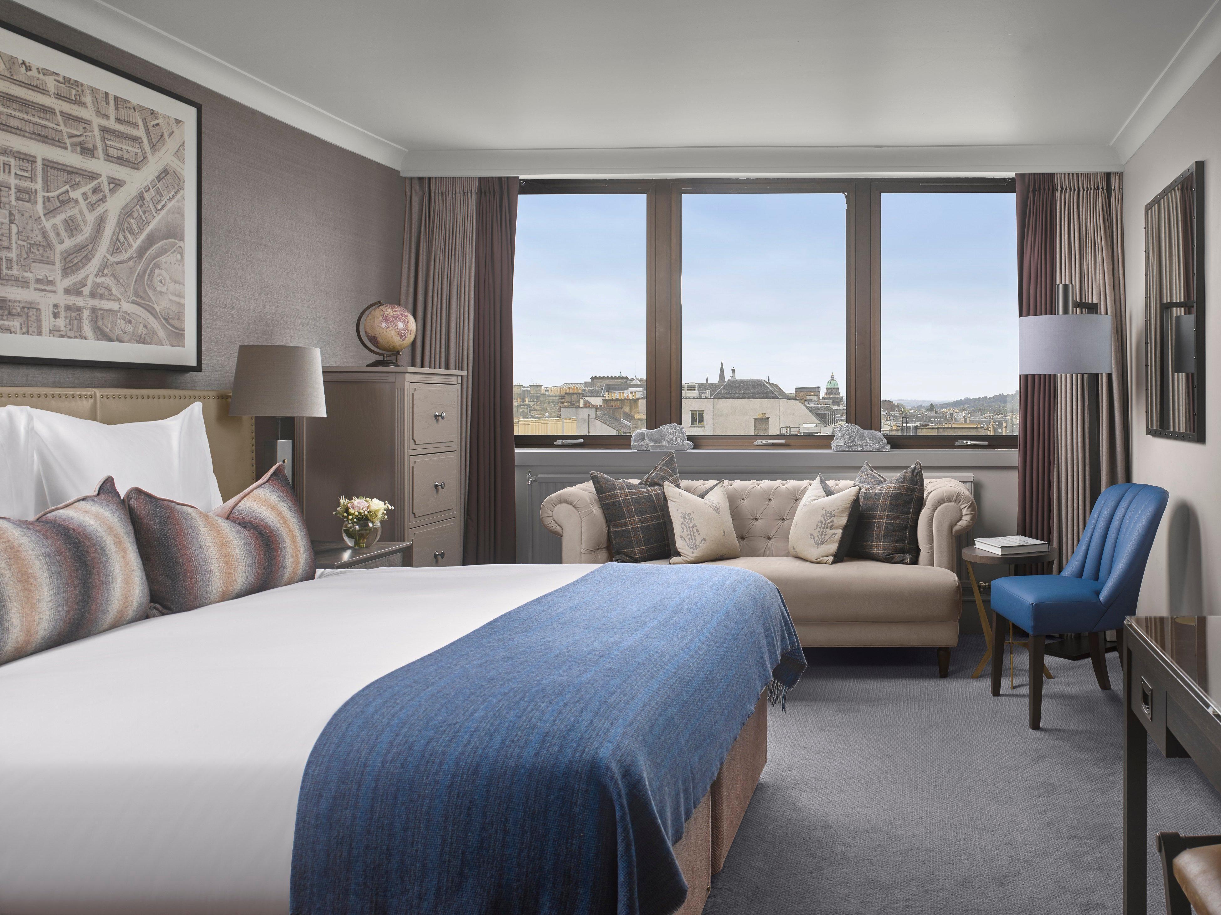 Intercontinental Edinburgh The George By Ihg Hotel Kültér fotó A bedroom at the hotel