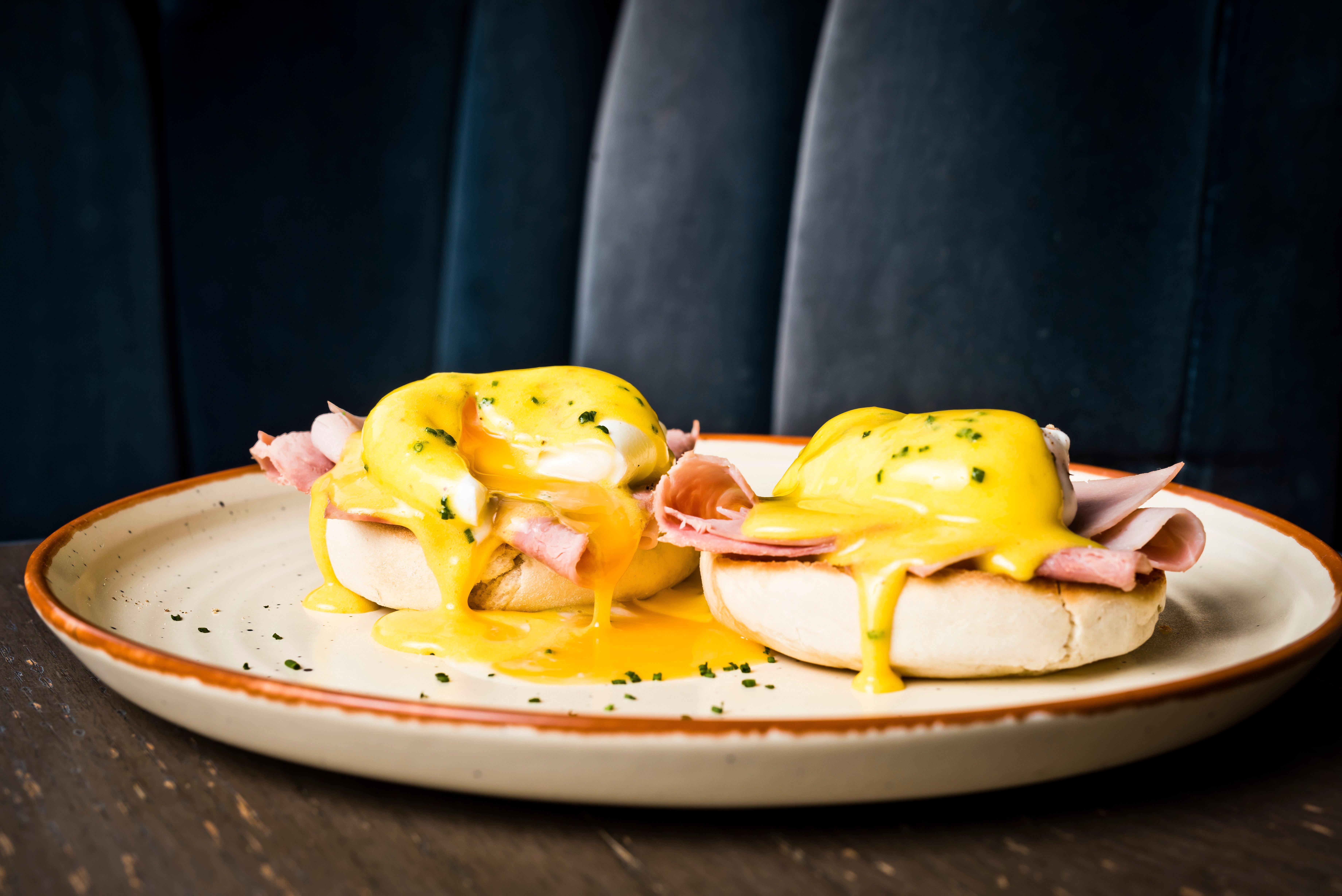 Intercontinental Edinburgh The George By Ihg Hotel Kültér fotó Eggs Benedict