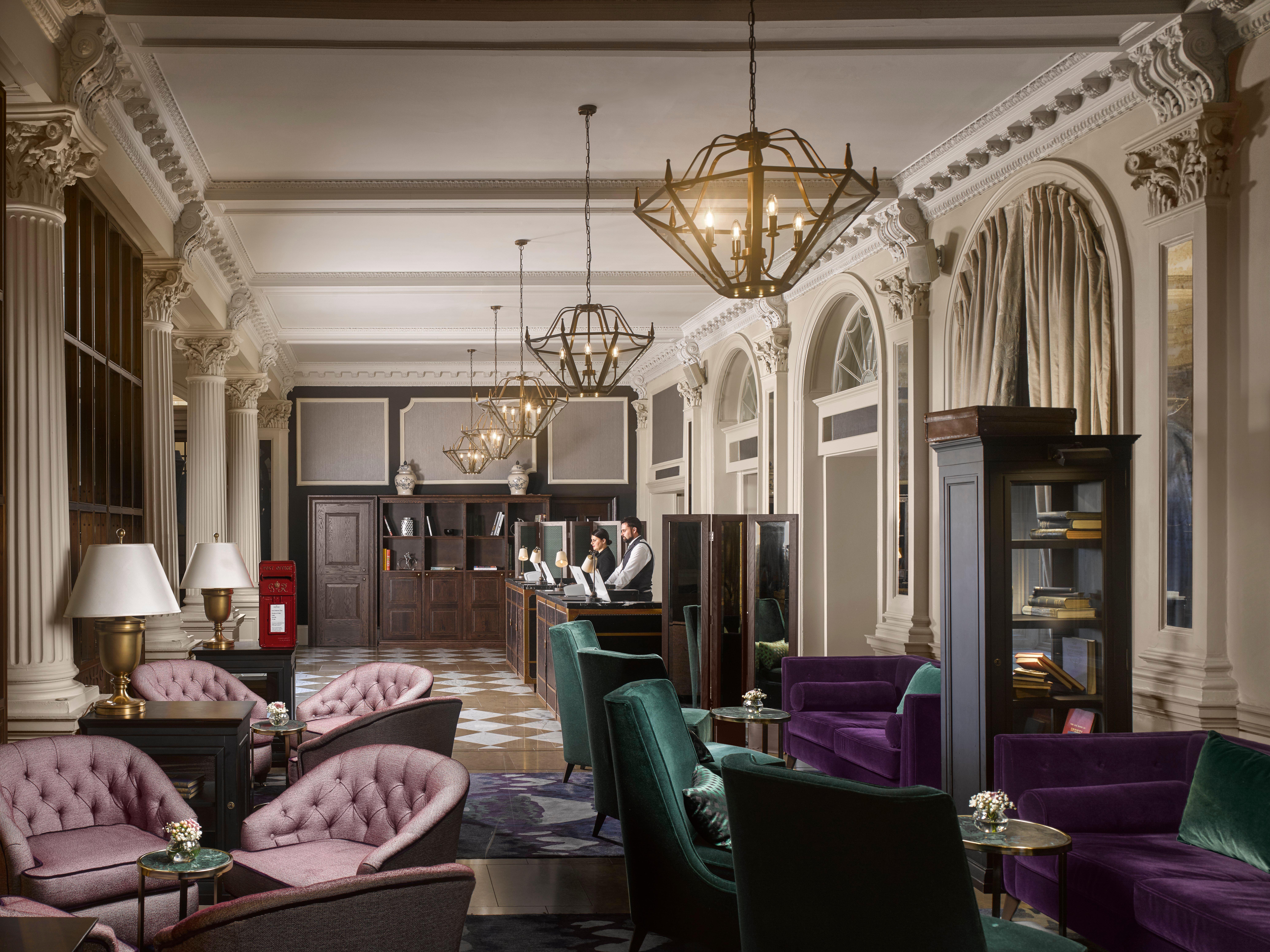 Intercontinental Edinburgh The George By Ihg Hotel Kültér fotó The hotel's lobby